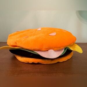 Fun novelty cheeseburger hat